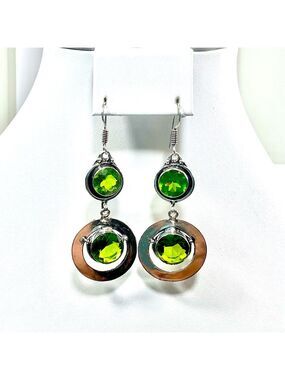 Peridot 925 Earrings